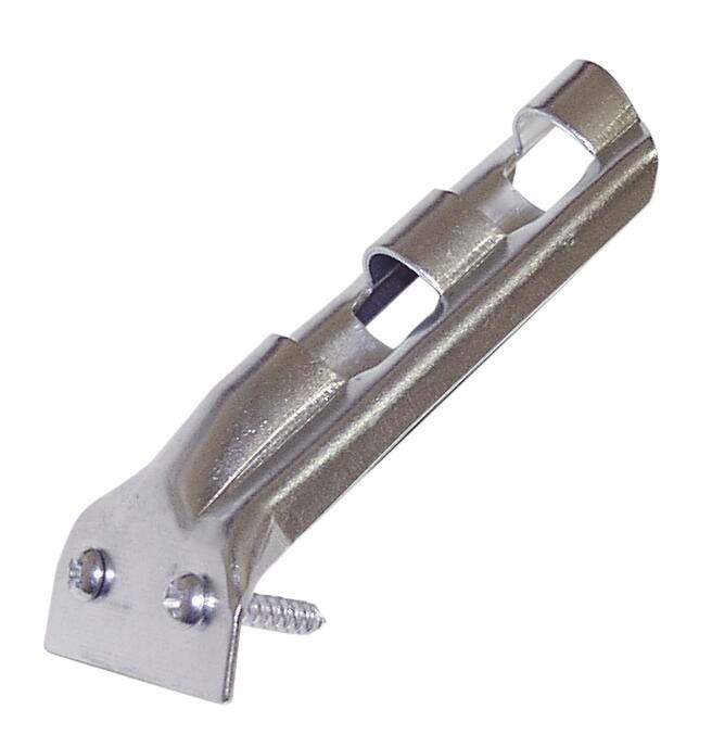 School Smart Flag Bracket, 4-1/4 x 2 x 1/4 Inches 016794